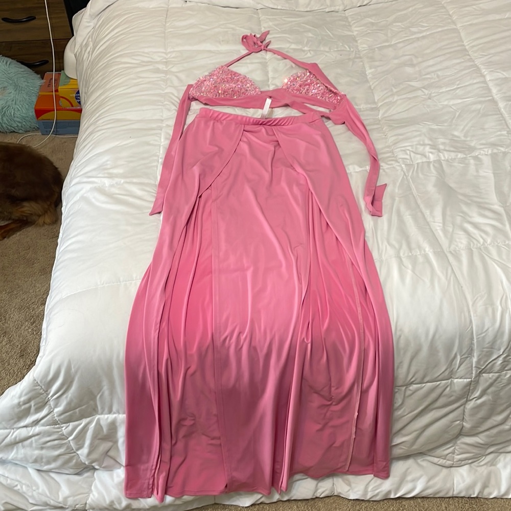 2 piece pink set
